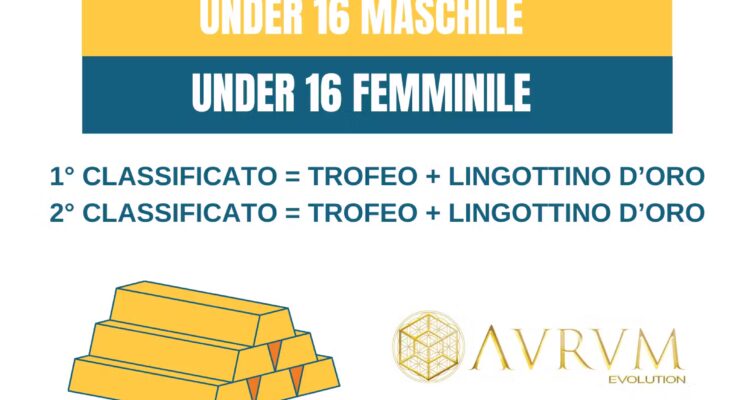 1° EDIZIONE "IL LINGOTTINO D'ORO" 2024 - TC SETTIMO U 16 M/F FITP