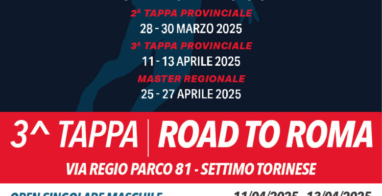 3^ tappa provinciale di Road to Roma Pickleball