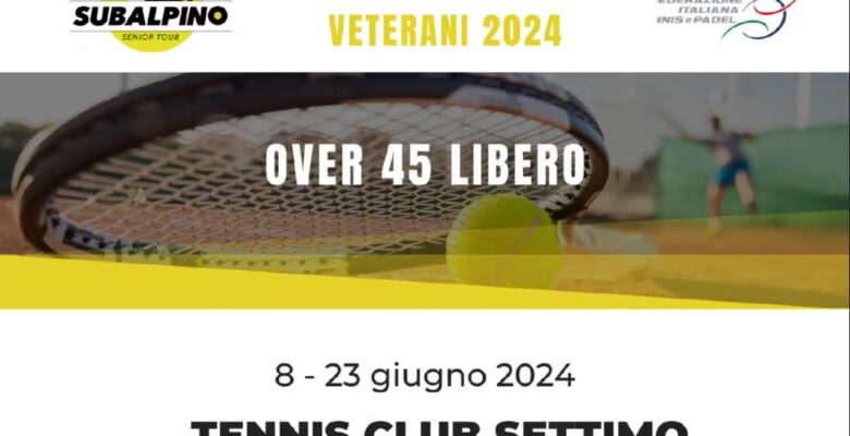 TORNEO SUBALPINO SENIOR OVER 45 LIBERO FITP